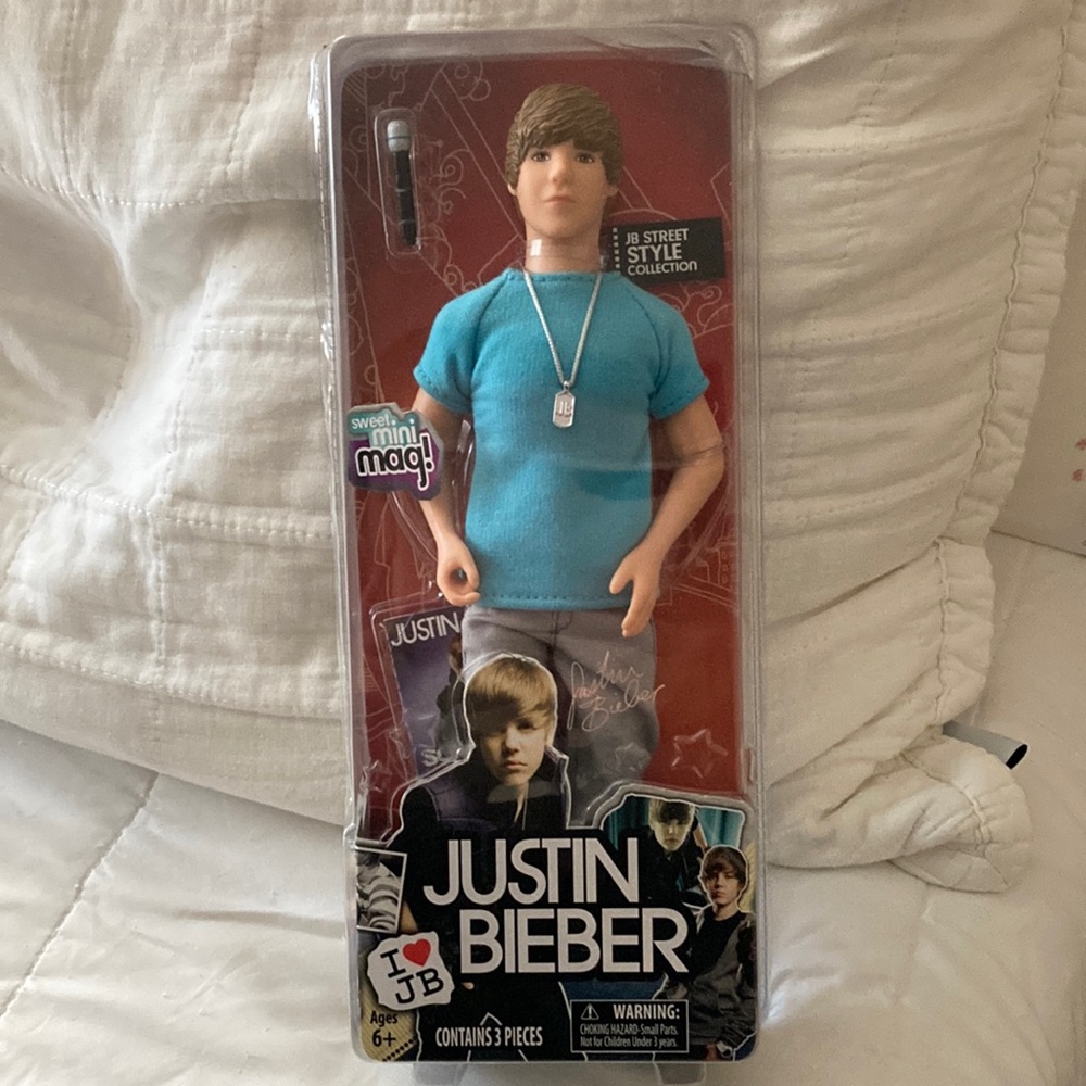Justin Bieber 2010 doll collectible